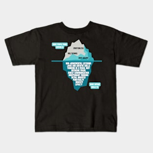 The Autism Iceberg Funny Design for Autistics Kids T-Shirt